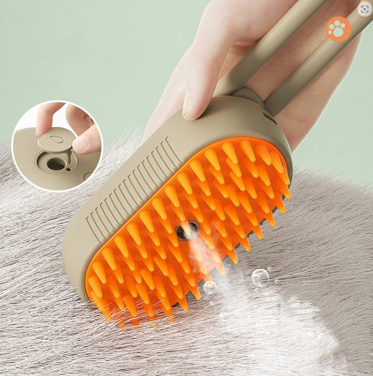 CEPILLO DE VAPOR 3 en 1: El Cepillo de Vapor Viral para Mascotas 100% efectivo