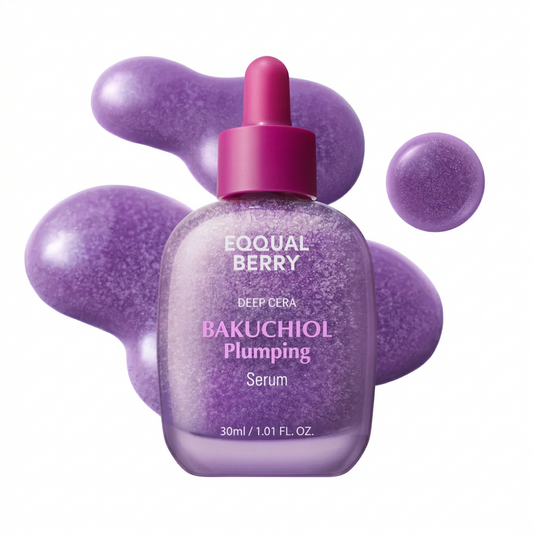 EQQUALBERRY BAKUCHIOL PLUMPING SERUM: Tu Rejuvenecimiento Facial Sin Irritación 100% Efectivo