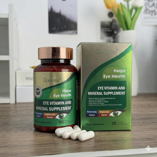 EYE VITAMIN AND MINERAL SUPPLEMENT: Tu Visión Cristalina y Protegida 100% Efectivo