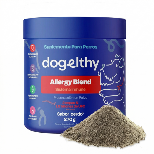 ALLERGY BLEND: Suplemento Premium para Alergia de Perro 100% Efectivo