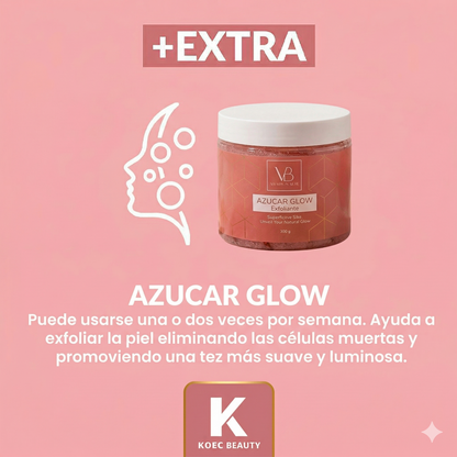 AZUCAR GLOW: Piel Luminosa Sin Manchas 100% Efectivo